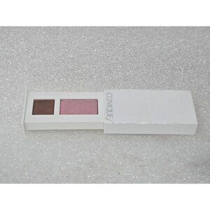 Clinique All About Shadow Duo 14 Strawberry Fudge Eyeshadow Compact Brown & Pink